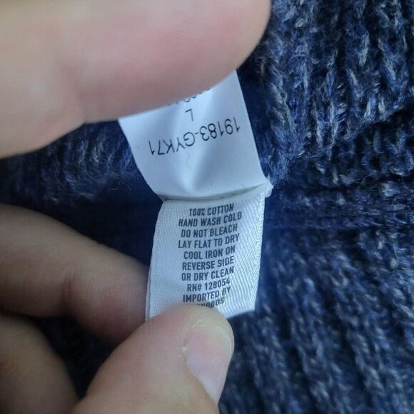 Bonobos Mens Full Zip Knit Sweater Navy Blue Size Large Slim Fit Layers Capsule - Picture 5 of 7